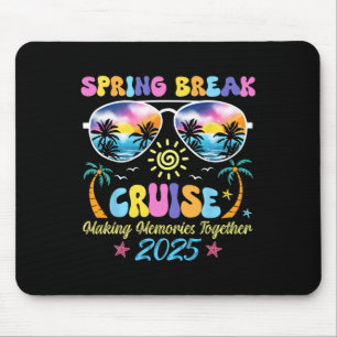 Tapis De Souris Souvenirs de croisière Spring Breaks 2025 Voyage d