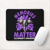 Tapis De Souris Souvenirs de sensibilisation d'Heimerheimer Problè (Avec souris)