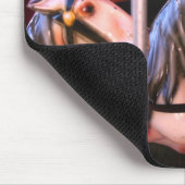 Tapis De Souris Souvenirs du cheval de carrousel (Coin)