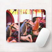 Tapis De Souris Souvenirs du cheval de carrousel (Avec souris)