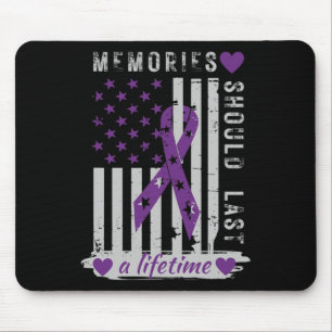 Tapis De Souris Souvenirs du drapeau américain La sensibilisation 