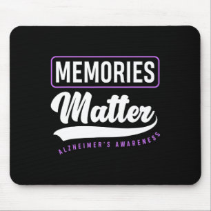 Tapis De Souris Souvenirs importants Alzheimer Supporter Alzheimer