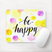 Tapis De Souris Soyez 2 heureux (Avec souris)