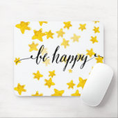 Tapis De Souris Soyez 3 heureux (Avec souris)