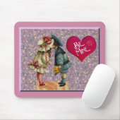 Tapis De Souris « Soyez à moi » Douce Saint-Valentin Nostalgique (Avec souris)