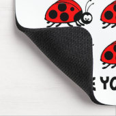 Tapis De Souris Soyez coccinelle originale (Coin)
