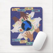 Tapis De Souris Soyez doux avec la terre (Avec souris)