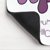 Tapis De Souris Soyez gentil aux bactéries (Coin)