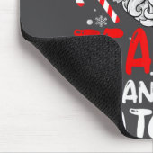 Tapis De Souris Soyez Gentil Avec L'Enseignant Père Noël Regarde D (Coin)