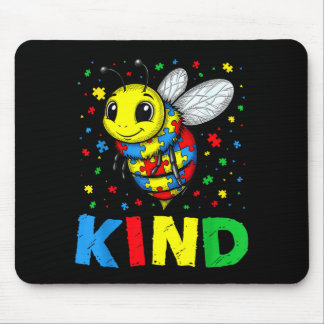 Tapis De Souris Soyez gentil graphisme de puzzle de sensibilisatio