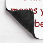 Tapis De Souris Soyez juge tranquille Mousepad (Coin)