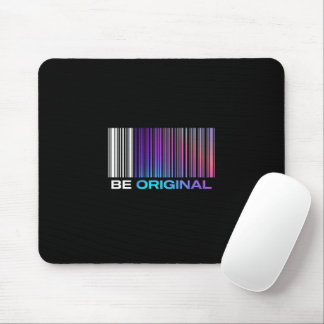 Tapis De Souris Soyez Original – Inspiré du code-barres holographi