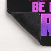 Tapis De Souris Soyez Sans Drogue Aimez-Vous Violet Ruban (Coin)