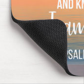 Tapis De Souris Soyez toujours et sachez que je suis Dieu (Coin)