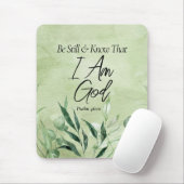 Tapis De Souris Soyez toujours et sachez que je suis DIEU (Avec souris)