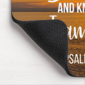 Tapis De Souris Soyez toujours et sachez que je suis Dieu (Coin)