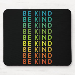 Tapis De Souris Soyez un arc-en-ciel Inspirationnel Graphisme Happ