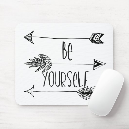 Tapis De Souris Soyez vos flèches (Avec souris)