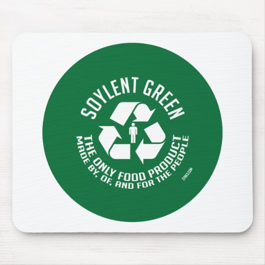 Tapis De Souris Soylent Mousepad vert (Devant)