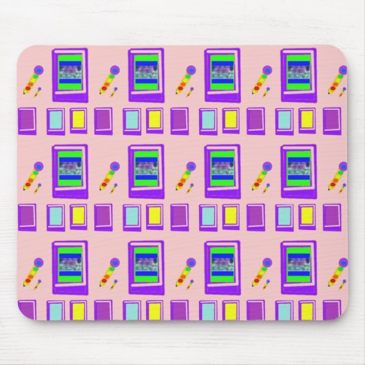 Tapis De Souris Space Castle Designer Mousepad (Devant)