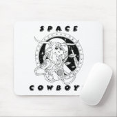 Tapis De Souris Space Cowboys Mousepad (Avec souris)