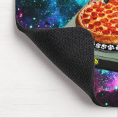 Tapis De Souris Space dj chat pizza (Coin)