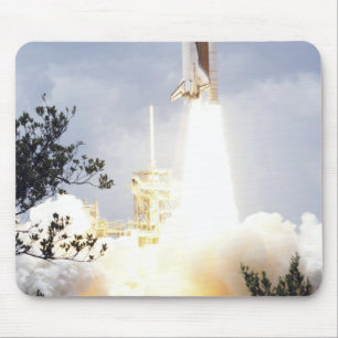 Tapis De Souris Space Shuttle Atlantis se lève sur 4