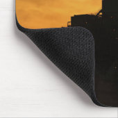 Tapis De Souris Space Shuttle Atlantis sur le pad de lancement (Coin)