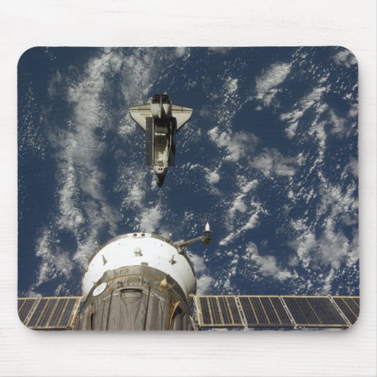 Tapis De Souris Space Shuttle Endeavor et un vaisseau Soyuz (Devant)
