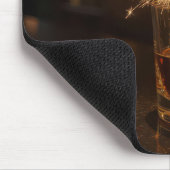 Tapis De Souris Sparkler In a Glass Of Whiskey (Coin)