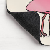 Tapis De Souris Spatule rose mignonne (Coin)