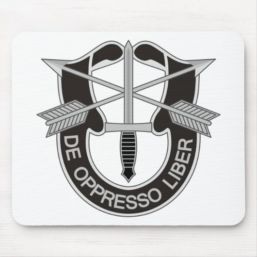 Tapis De Souris Special Forces SF De Oppresso Liber (Devant)