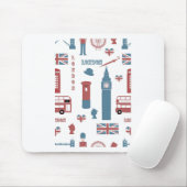 Tapis De Souris Special Londres (Avec souris)