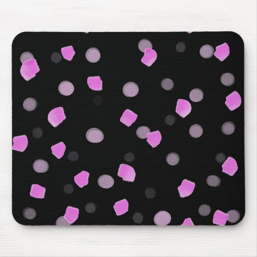 Tapis De Souris Speckles roses (Devant)