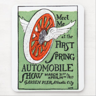 Tapis De Souris Spectacle automobile du New Jersey Spring 1917