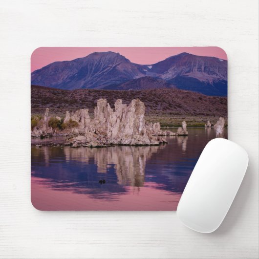 Tapis De Souris Spectaculaire Lac Mono Dans L'Ombre (Avec souris)
