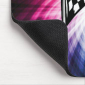 Tapis De Souris Spectre de drapeau À damiers (Coin)