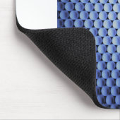 Tapis De Souris Sphères bleues arctiques (Coin)