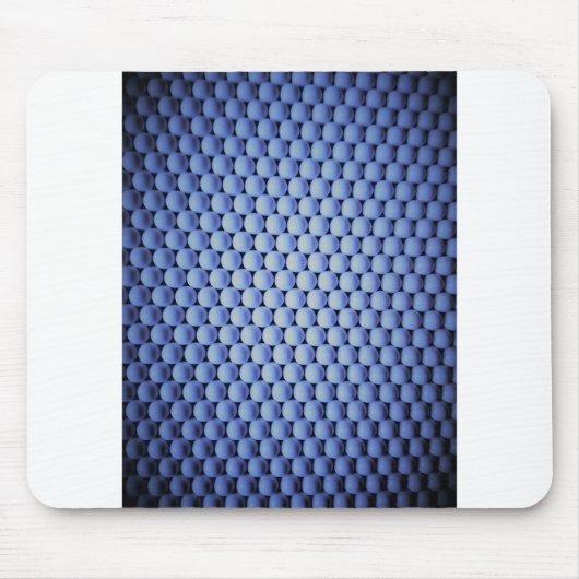 Tapis De Souris Sphères bleues arctiques (Devant)