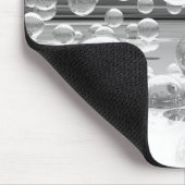 Tapis De Souris Sphères d'argent (Coin)