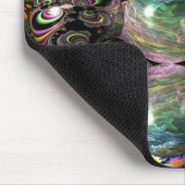 Tapis De Souris Sphères réfléchies de fractale (Coin)