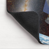 Tapis De Souris SPHEREx Chasseur Galaxy Spacecraft (Coin)