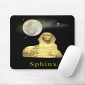 Tapis De Souris sphinx à la bouche nocturne (Avec souris)
