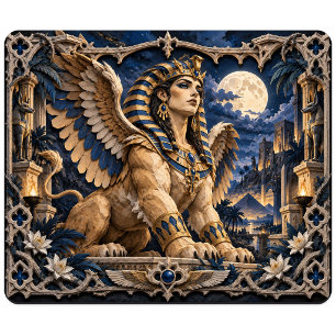 Tapis De Souris Sphinx, Monstre de Papier Découpé