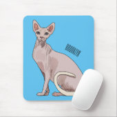 Tapis De Souris Sphynx cat (Avec souris)