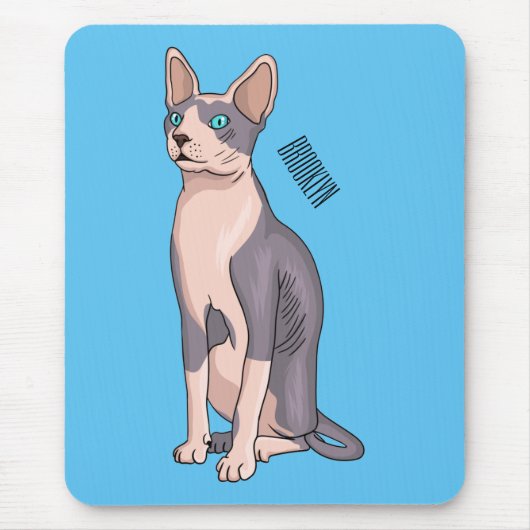 Tapis De Souris Sphynx cat (Devant)