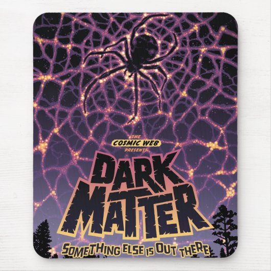 Tapis De Souris Spider Cosmic Web, Galaxie d'Halloween des horreur (Devant)