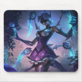 Tapis De Souris Spider Queen Gaming Mousepad | Thème gothique (Devant)