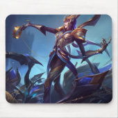 Tapis De Souris Spider Queen Gaming Mousepad | Thème gothique (Devant)