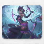 Tapis De Souris Spider Queen Gaming Mousepad | Thème gothique (Devant)